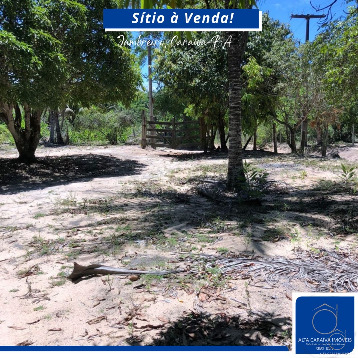 Sítio à venda em caraíva