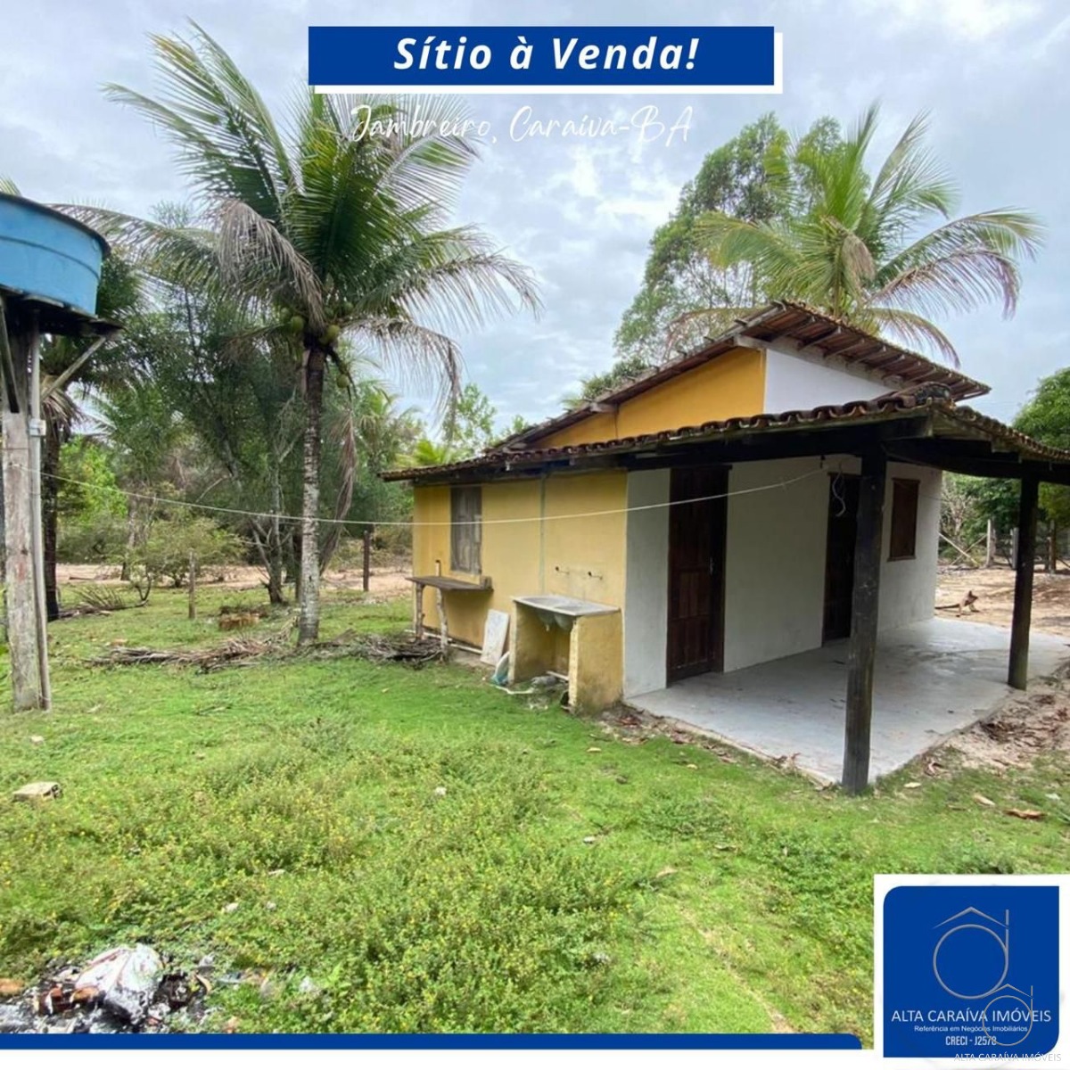 Sítio à venda em caraíva